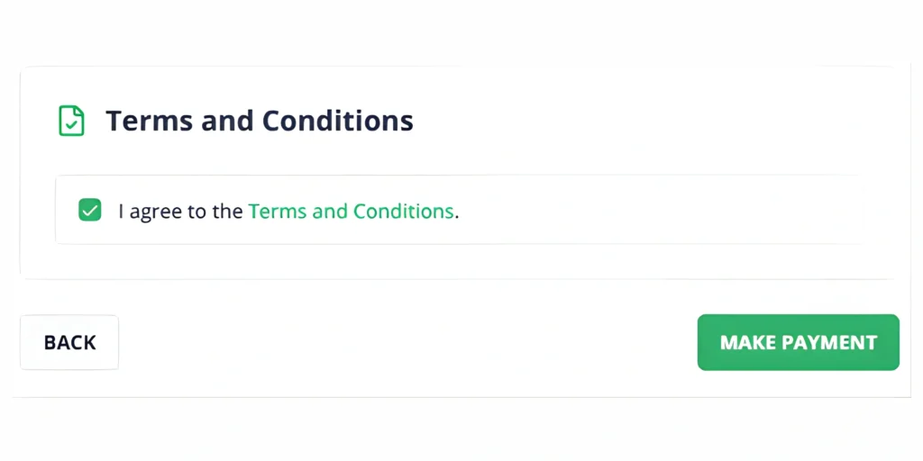 Accept Terms & Conditions