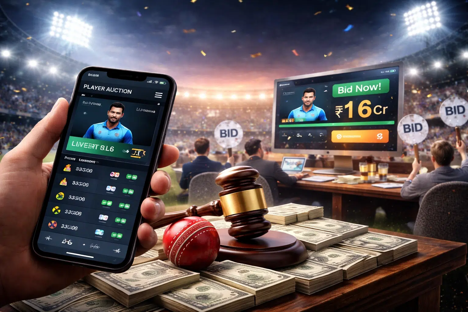 How Player Auctions Work (Beginner-Friendly Auction Flow